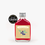 A gluten-free and vegan-friendly 50ml bottle of Hogg Norton Sloe liqueur. Ideal for cocktails, Prosecco, Champagne, and desserts.