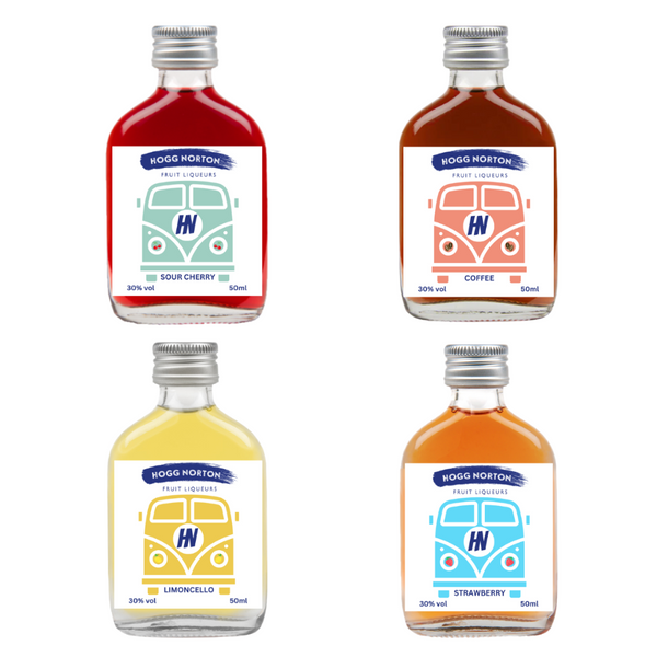 Hogg Norton Liqueur Campervan Variety Pack With Shimmer - Award-Winning 8 x 50ml Gift Set