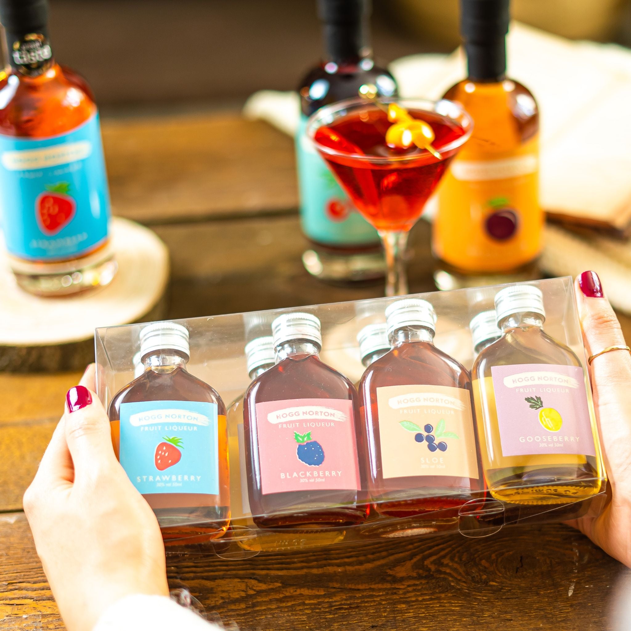 Hogg Norton Liqueur Variety Pack - Award-Winning 8 x 50ml Gift Set